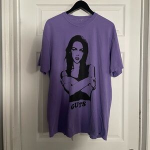 Olivia Rodrigo guts shirt